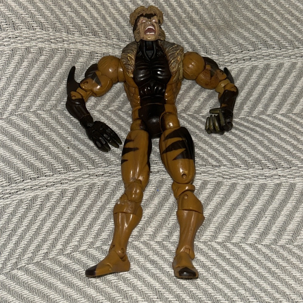 Marvel Legends X-Men Sabretooth‎ 7" Action Figure (2004, Toy Biz) Series 5